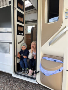 Campers and travel with children
